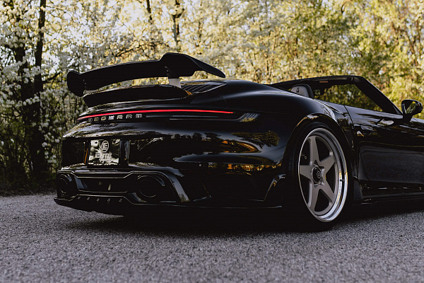 Фото дисков HRE 527 Сатиновая шампань на Porsche 911 VIII