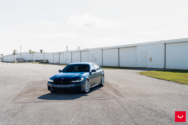 Фото дисков Vossen HF-7 Серебро на BMW 5/M5 (G30/F90)