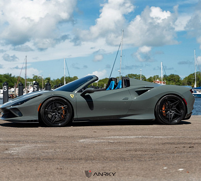 Фото дисков Anrky S3-X3 на Ferrari F8