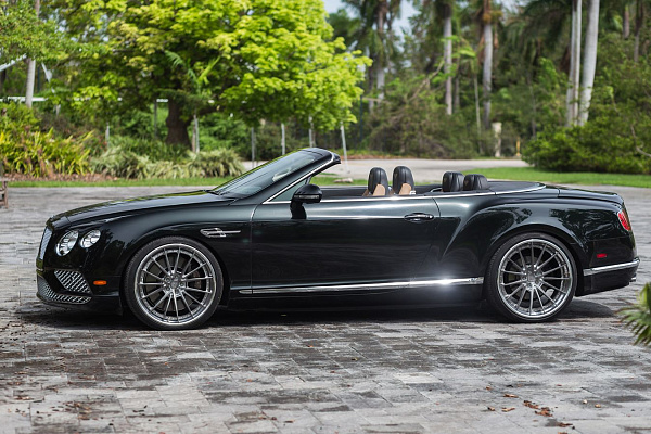 Фото дисков Anrky AN39 Глянцевый темный лак на Bentley Continental GT II