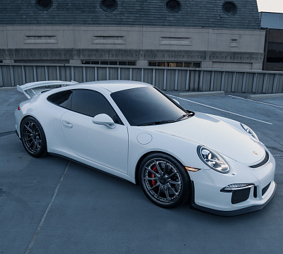 Фото дисков HRE S104SC на Porsche 911 VII