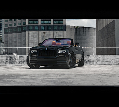 Фото дисков Vossen HF-8 на Rolls-Royce Wraith