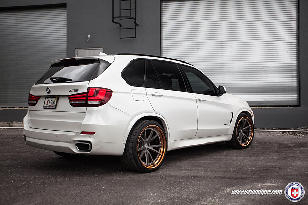 Фото дисков HRE S104 Сатиновый темный лак на BMW X5/X5 M (F15/F85)