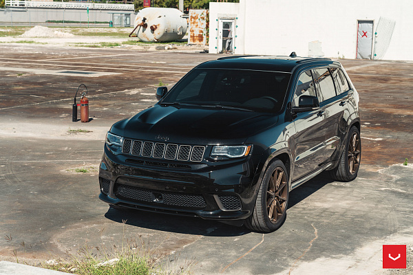 Фото дисков Vossen HF-3 Сатиновая бронза на Jeep Grand Cherokee IV