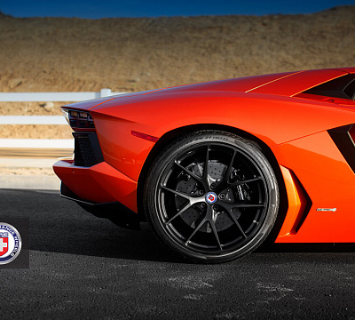 Фото дисков HRE P101 на Lamborghini Aventador