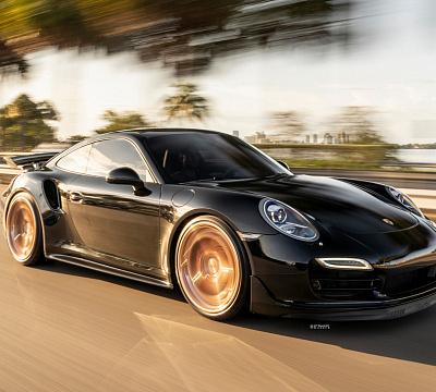 Фото дисков Strasse Wheels SB1 Deep Concave FS на Porsche 911 VII