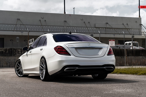 Фото дисков Anrky S1-X5 Полированный лак на Mercedes-Benz S-Class (W222, C217)