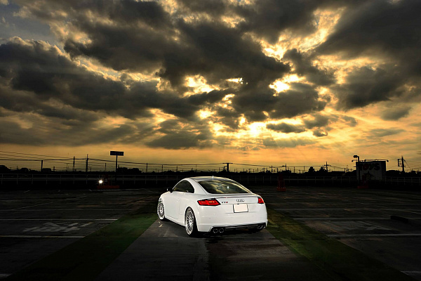 Фото дисков HRE 309 Серебро на Audi TT (8S)