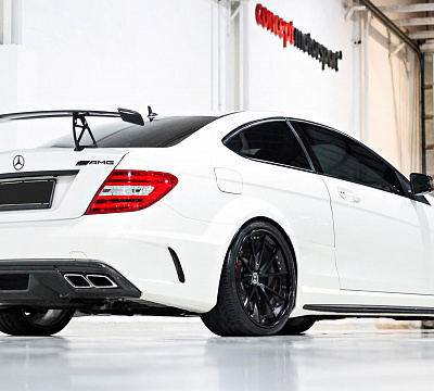 Фото дисков HRE S204 на Mercedes-Benz C-Class (W204)
