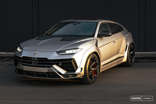 Фото дисков NOVITEC NL5 Черный глянец на Lamborghini Urus
