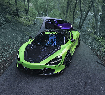 Фото дисков Strasse Wheels SV10M Deep Concave FS на McLaren 720S