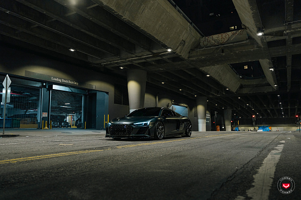 Фото дисков Vossen EVO-3R Глянцевый темный лак на Audi R8 (4S)