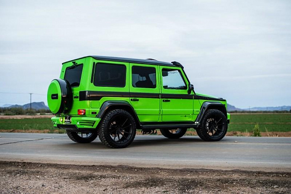 Фото дисков Anrky AN13 Черный сатин на Mercedes-Benz G-Class II