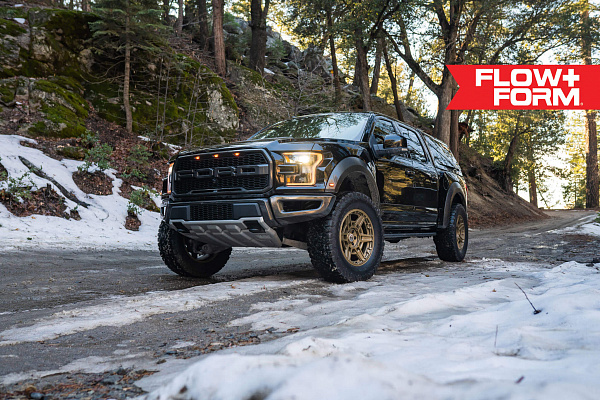 Фото дисков HRE FT1 Сатиновое темное золото на Ford F-150 XIII