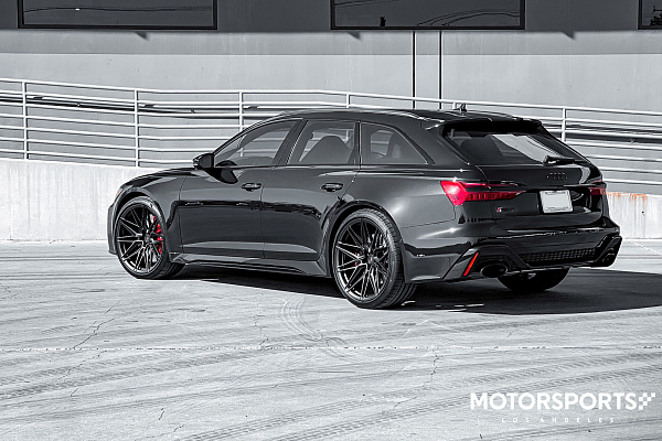 Фото дисков Vossen EVO-5 Черный сатин на Audi A/RS 6 (C8)