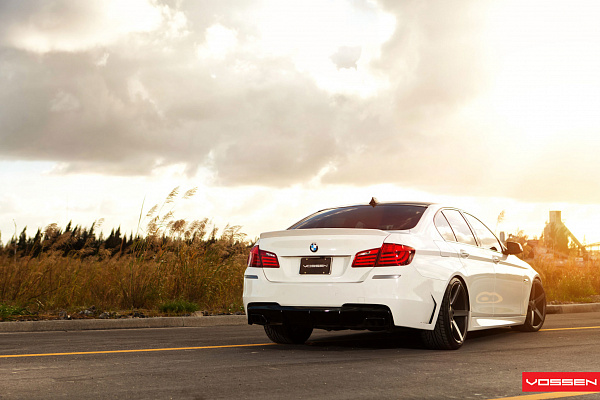 Фото дисков Vossen CV3 Сатиновая бронза на BMW 5/M5 (F10)