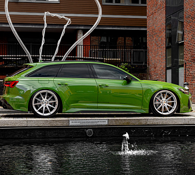 Фото дисков Vossen HFX-2 (5-Lug) на Audi A/RS 6 (C8)