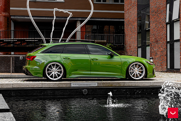 Фото дисков Vossen HFX-2 (5-Lug) Глянцевый лак на Audi A/RS 6 (C8)
