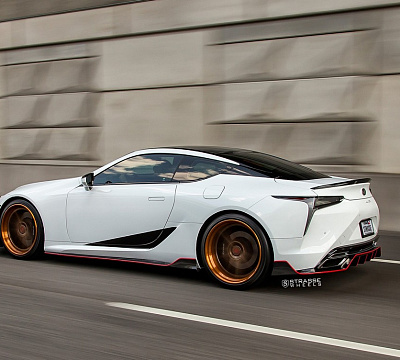 Фото дисков Strasse Wheels SV1 Deep Concave FS на Lexus LC 500
