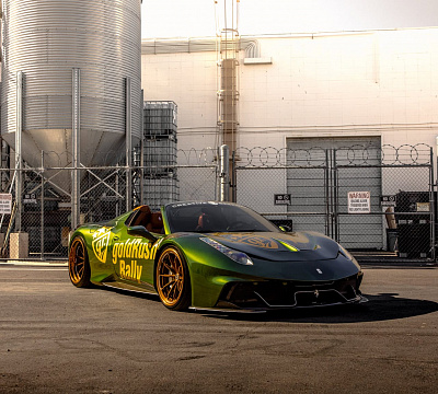 Фото дисков Brixton Forged R11-RS на Ferrari 458