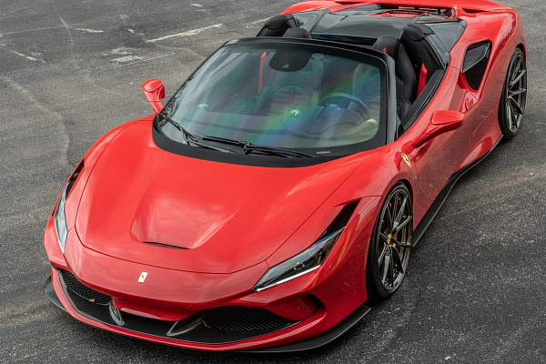 Фото дисков Anrky AN12 Глянцевый темный лак на Ferrari F8