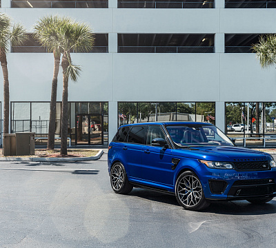 Фото дисков Vossen HF-2 на Range Rover Sport II