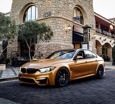 Фото дисков HRE FF04 на BMW 3/M3 (F3x/F80)