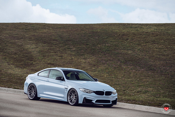 Фото дисков Vossen M-X4T Глянцевый тонированный лак на BMW 4/M4 (F32/F82)