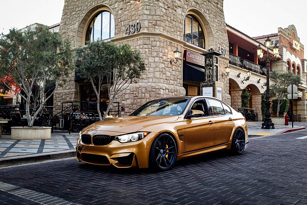Фото дисков HRE FF04 Черный сатин на BMW 3/M3 (F3x/F80)