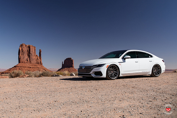 Фото дисков Vossen M-X4T Глянцевый темный лак на Volkswagen Arteon