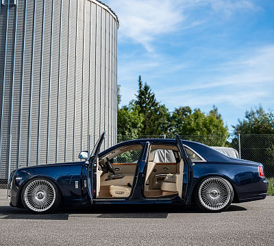 Фото дисков ST Wheels ST5 на Rolls-Royce Wraith