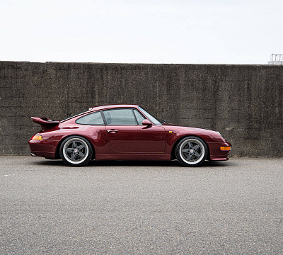 Фото дисков HRE 517 на Porsche 911 IV