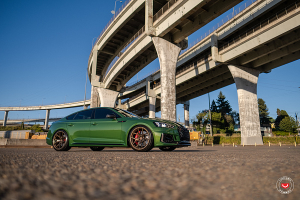 Фото дисков Vossen S21-01 Глянцевая бронза на Audi A/S/RS 5 (F5)