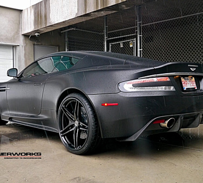Фото дисков HRE P107 на Aston Martin Vanquish 2