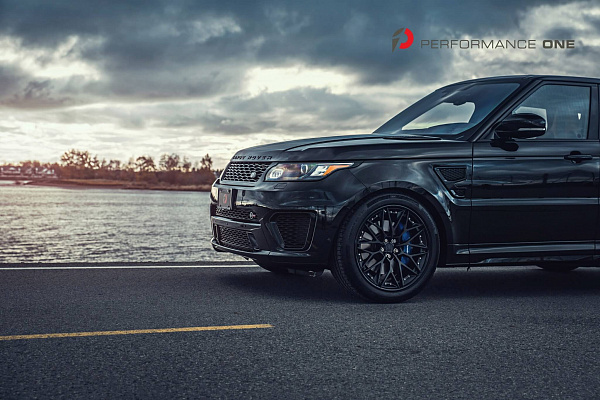 Фото дисков HRE S200 Черный сатин на Range Rover Sport II