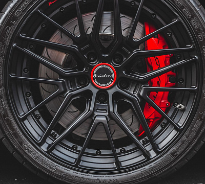 Фото дисков Brixton Forged VL4 на Chevrolet Corvette C7