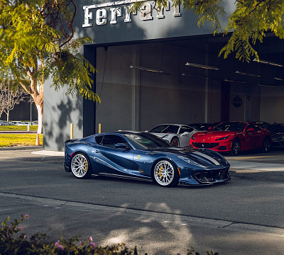 Фото дисков Anrky AN30 на Ferrari 812