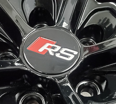 22" диски в черном глянце