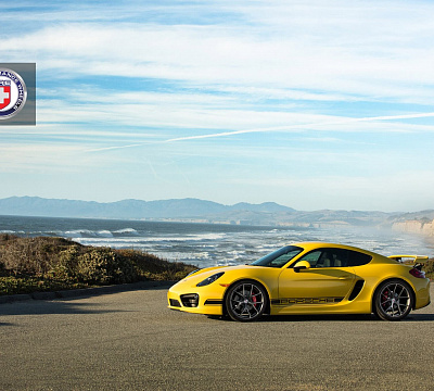 Фото дисков HRE P101 на Porsche Cayman II