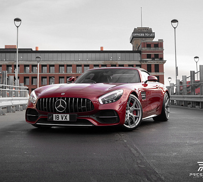 Фото дисков Vossen HF-5 на Mercedes-Benz AMG GT I