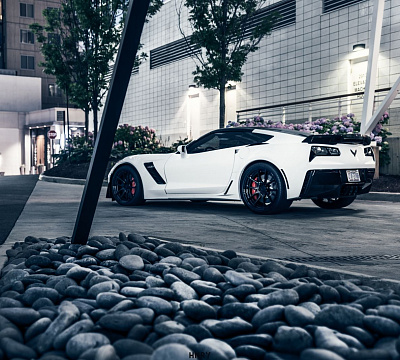 Фото дисков BC Forged HCA162 на Chevrolet Corvette C7