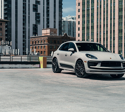 Фото дисков Vossen HF-7 на Porsche Macan I