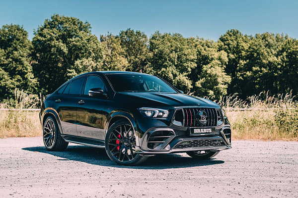 Фото дисков BRABUS Monoblock Y (Platinum Edition) Черный глянец на Mercedes-Benz GLE II