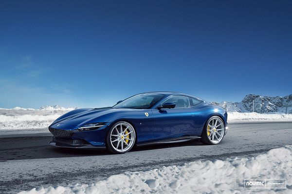 Фото дисков NOVITEC NF10 Глянцевый лак на Ferrari Roma