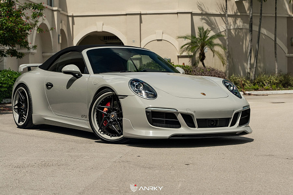 Фото дисков Anrky S3-X3 Черный сатин на Porsche 911 VII