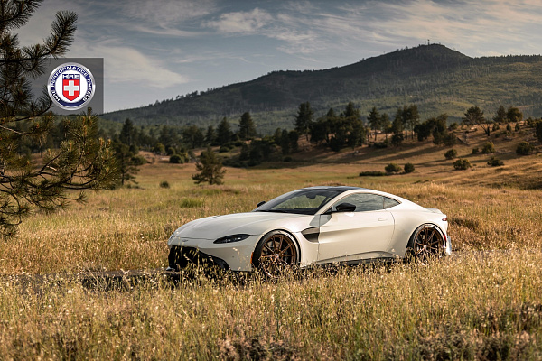 Фото дисков HRE P104SC Глянцевая темная медь на Aston Martin Vantage 4
