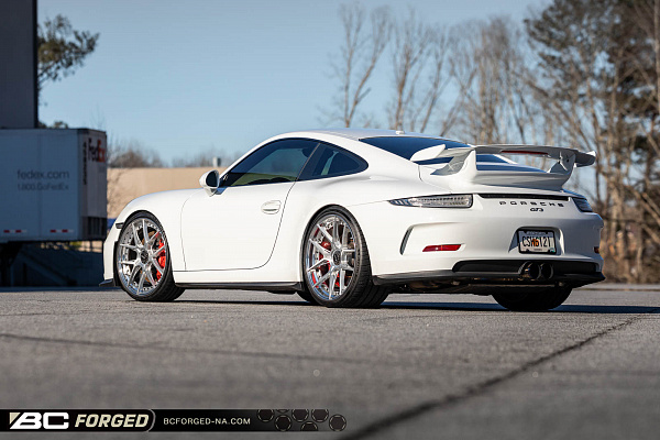 Фото дисков BC Forged HCA381 Глянцевый лак на Porsche 911 VII