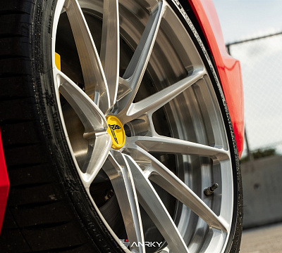 Фото дисков Anrky AN28 на Chevrolet Corvette C8
