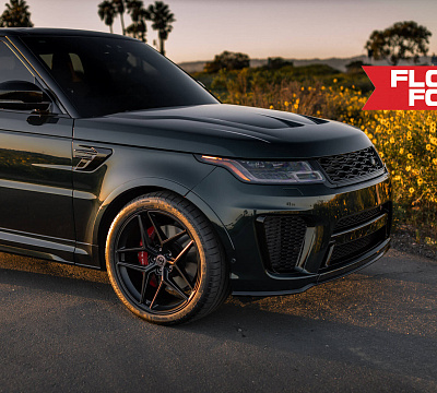 Фото дисков HRE FF11 на Land Rover Range Rover Sport II