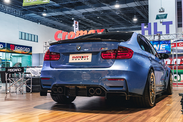 Фото дисков Brixton Forged PF9 Глянцевый лак на BMW 3/M3 (F3x/F80)